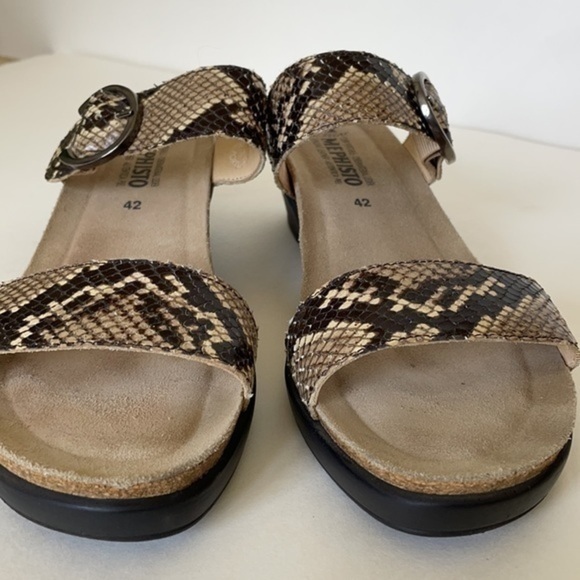 Mephisto dual strap wedge sandals 42 12 - Picture 3 of 9